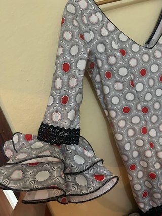 Traje de flamenca estampado