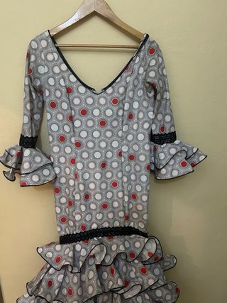 Traje de flamenca estampado