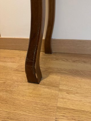 Mueble Recibidor con Espejo de madera