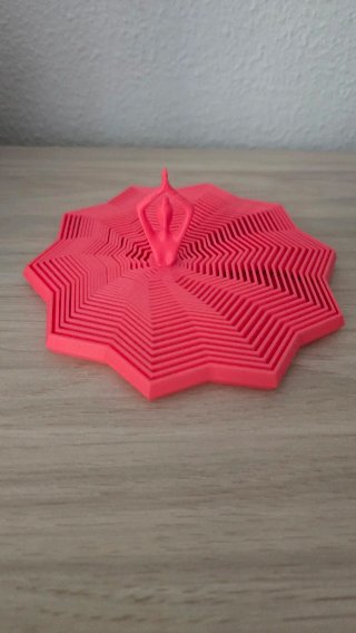Figura Bailarina Antiestrés Roja