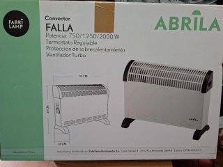 Radiador convector Falla 2000W Abrila