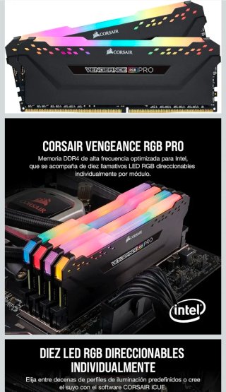 RAM Corsair Vengeance RGB Pro 16GB (2x8GB) 3200Mhz