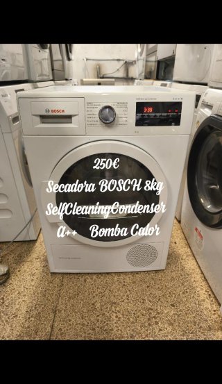 Secadora Bosch 8kg Serie 6 Clase A++