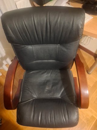 Silla de oficina/ordenador de piel