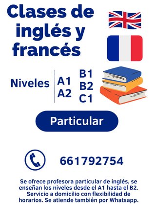 Clases de ingles y francés