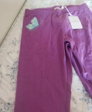 Mallas Pirata Niña Sfera Moradas. Nuevas.