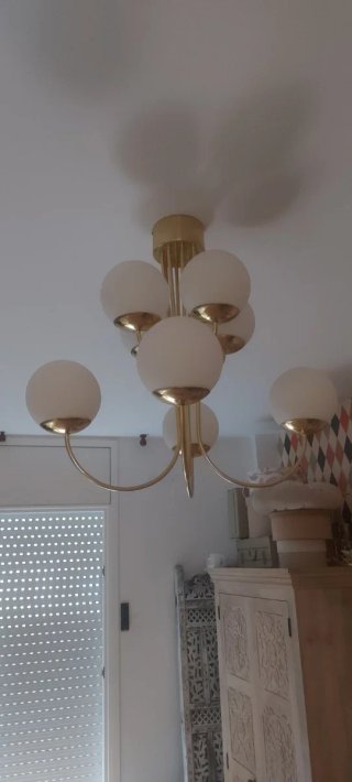 Lámpara Vintage 8 Globos