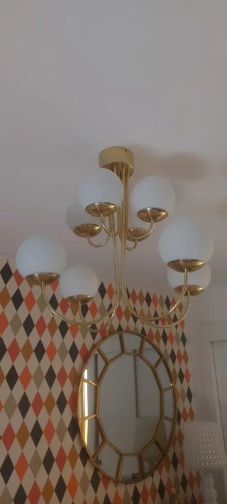 Lámpara Vintage 8 Globos