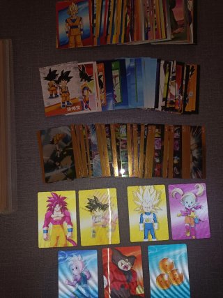 Lote 148 cromos + álbum Dragon Ball Daima Panini