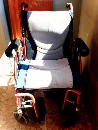 Silla de ruedas con motor