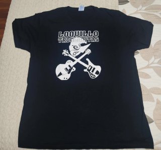 Camiseta Loquillo y Trogloditas Guitarras Cruzadas