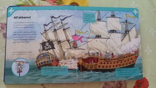 Pirati - libro a colori per bambini