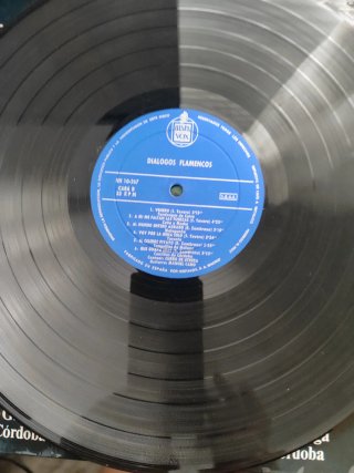 Vinilo LP Dialogos Flamencos - Curro de Utrera