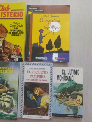 Lote 5 Libros Juveniles x 3€