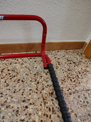 Soporte de Pared Plegable para 2 Bicicletas