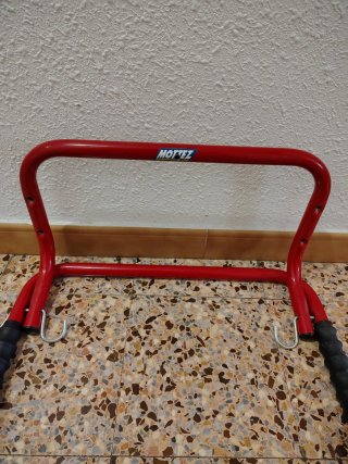 Soporte de Pared Plegable para 2 Bicicletas
