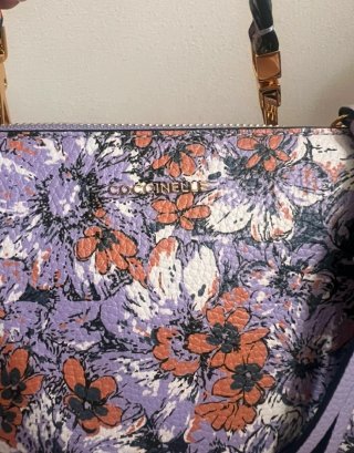Borsa Coccinelle Arlettis floreale