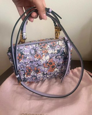 Borsa Coccinelle Arlettis floreale