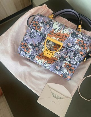 Borsa Coccinelle Arlettis floreale