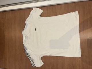Camiseta Lacoste Blanca Talla S
