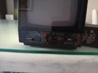 Mini TV Kitten Retro Portátil
