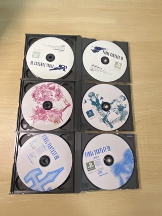 Pack Final Fantasy VII, VIII, IX - PS1 - Japonés