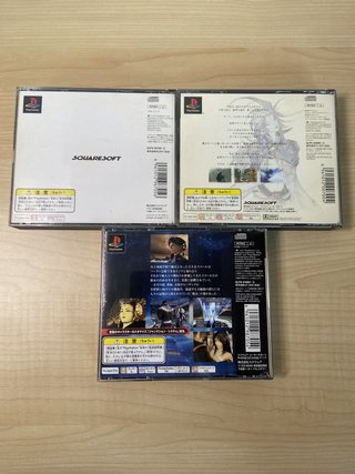 Pack Final Fantasy VII, VIII, IX - PS1 - Japonés
