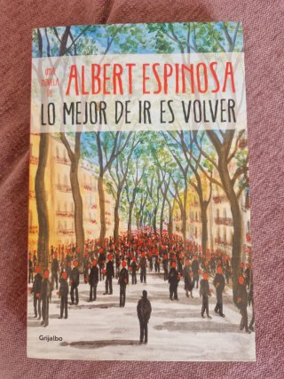 Libro Lo mejor de ir es volver