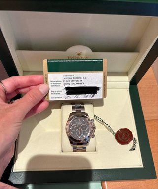 Rolex Daytona Oro blanco  2011 Full Set