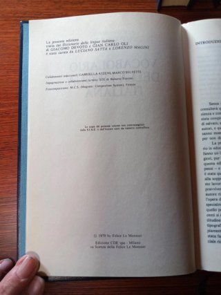 Vocabolario della Lingua Italiana - Devoto Oli