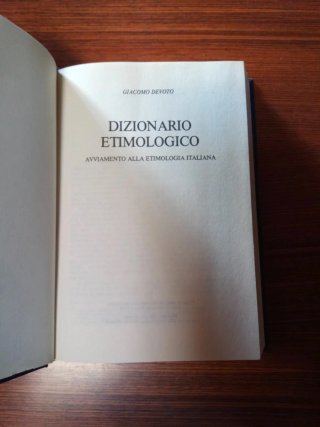 Vocabolario della Lingua Italiana - Devoto Oli