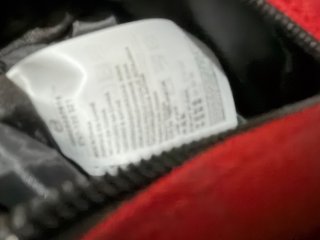 Borsa a tracolla Jordan rossa e nera Jumpman