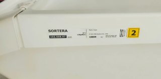 Contenedor de reciclaje IKEA SORTERA 37L