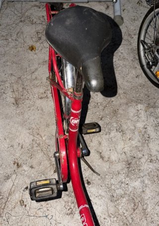 Bicicleta Antigua BH Roja