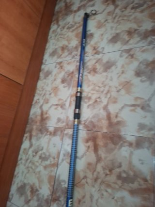 Caña de Pescar Azul 4.2m para surf casting iridium