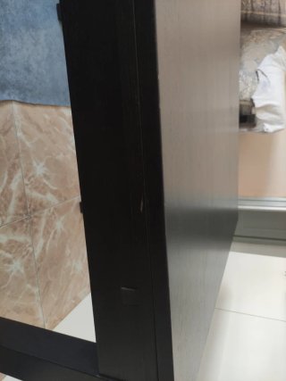 Mesa extensible negra IKEA
