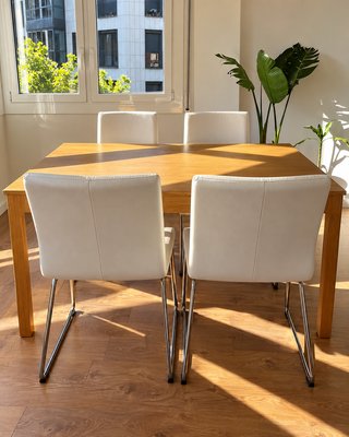 4 Sillas IKEA VOLFGANG Blanco