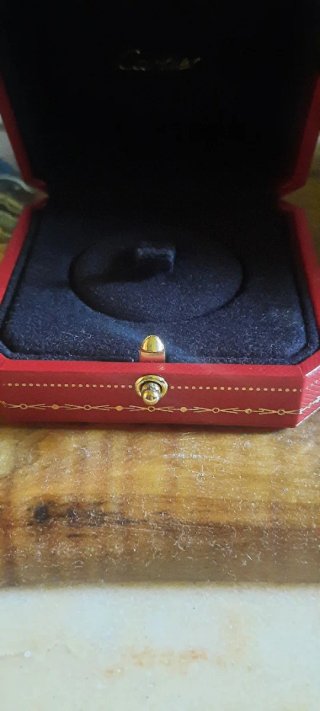 Scatola Cartier per anello