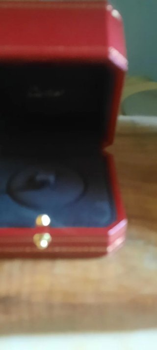 Scatola Cartier per anello