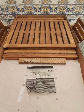 Mesa de madera para jardín/terraza