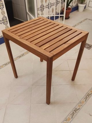 Mesa de madera para jardín/terraza
