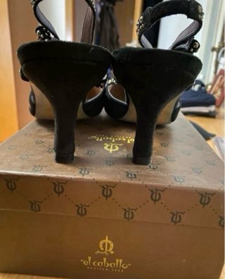 Zapatos El Caballo Negros