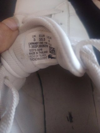 Zapatillas Lacoste Blancas