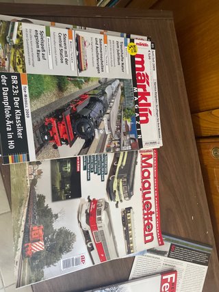 Revistas maquetas de trenes