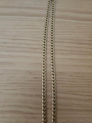 Cadena Clásica de Eslabones Dorada