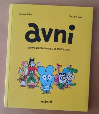 Cómic Avni: Animal Verdaderamente No Identificado