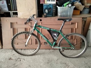 Bicicleta Montaña Peugeot Verde