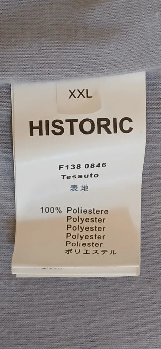 Giacca impermeabile Historic Tg XXL