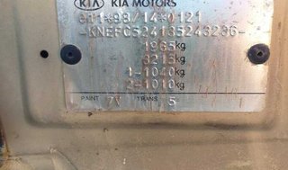 389199 paragolpes delantero kia carens 2.0 crdi ex
