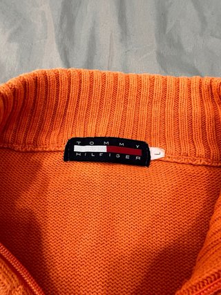 Chaqueta Tommy Hilfiger Naranja Cremallera